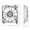 Tyc Products Tyc Engine Cooling Fan Assembly, 601510 601510